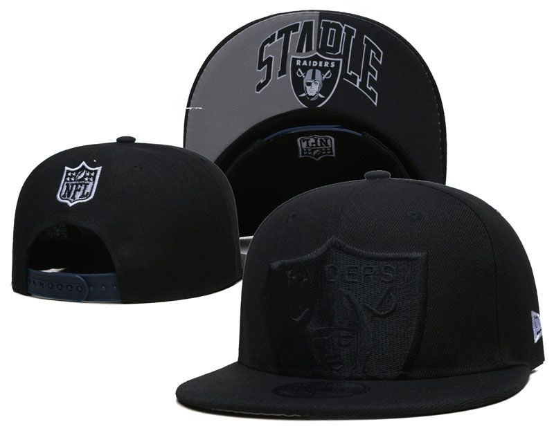 2023 NFL Oakland Raiders Hat YS0211->->Sports Caps